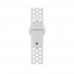 Ремінець Apple Watch 42mm Nike Sport Band Silver/White копія  Ремінці для Watch
   1 