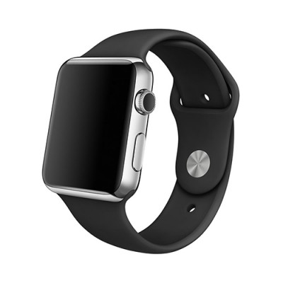 Ремінець Apple Watch 38mm Black Sport Space Gray Pin  Ремінці для Watch
   3 