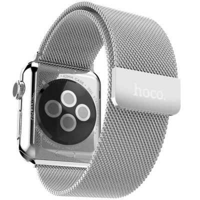 Ремінець Apple Watch 42mm Milanese Loop Band Silver копія  Ремінці для Watch
   2 