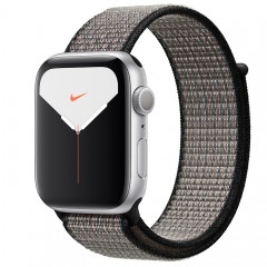 Apple Watch Series 5 44mm Silver Aluminum Case with Royal Pulse/Lava Glow Nike Sport Loop Apple Watch Series 5 44mm Silver Aluminum Case with Royal Pulse/Lava Glow Nike Sport Loop
