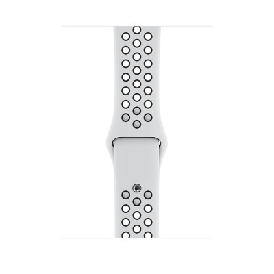 Apple Watch Series 5 44mm GPS+Cellular Silver Aluminum Case with Pure Platinum/Black Nike Sport Band  Apple Watch
   1 