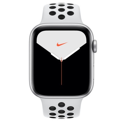 Apple Watch Series 5 44mm GPS+Cellular Silver Aluminum Case with Pure Platinum/Black Nike Sport Band  Apple Watch
   2 