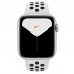 Apple Watch Series 5 44mm GPS+Cellular Silver Aluminum Case with Pure Platinum/Black Nike Sport Band  Apple Watch
   2 