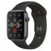 Apple Watch Series 5 44mm Space Gray Aluminum Case with Black Sport Band  Apple Watch
   2 