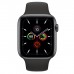 Apple Watch Series 5 GPS+Cellular 40mm Space Gray Aluminum Case with Black Sport Band  Apple Watch
   2 