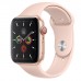 Apple Watch Series 5 GPS+Cellular 40mm Gold Aluminum Case with Pink Sand Sport Band  Apple Watch
   2 