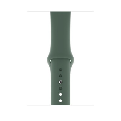 Apple Watch Series 5 44mm Space Gray Aluminum Case with Pine Green Sport Band  Apple Watch
   1 