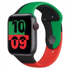 Apple Watch Series 6 GPS 40mm Space Grey Aluminium with Black Unity Sport Band (MJ6N3)