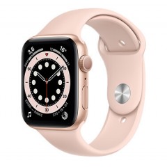 Apple Watch Series 6 GPS 40mm (GPS+LTE) Gold Aluminum Case with Pink Sand Sport Band
