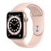 Apple Watch Series 6 GPS 40mm (GPS+LTE) Gold Aluminum Case with Pink Sand Sport Band  Apple Watch
   1 