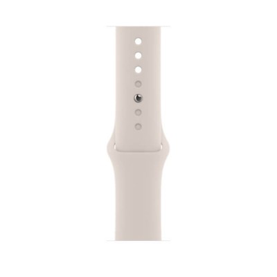 Apple Watch Series 7 GPS 45mm Starlight Aluminum Case With Starlight Sport Band (MKN63)  Apple Watch
   1 