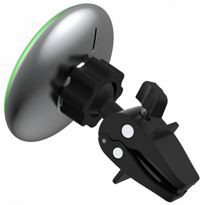 Автомобільне зарядне WiWU Liberator Magnetic Wireless Car Charger CH308 Black  Автомобільні утримувачі   1 