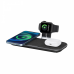 Бездротовий зарядний пристрій WIWU Power Air 3-in1 Wireless Charger Black  Бездротові зарядки
   1 