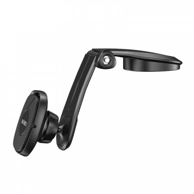 Автоутримувач WIWU PL900 Magnetic Suction Bracket Black  Автомобільні утримувачі   2 