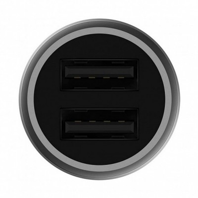 Авто з/в Xiaomi Mi USB Fast Car Charger CC05ZM (18W, 2USB) Silver (GDS4104GL)  Автомобільні зарядні
   2 