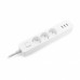 Мережевий фільтр-подовжувач Xiaomi Mi Power Strip (3-outlet, 3 USB) EU (NRB4030GL)     3 