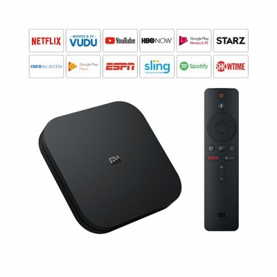 Медіаплеєр Xiaomi Mi Box S 4K 2/8GB Black (Міжнародна версія) (MDZ-22-AB)  Периферийные устройства Apple   1 