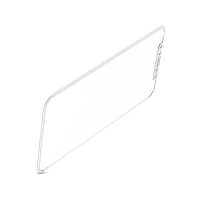 Захисне скло Baseus 0.2mm Silk-screen Tempered Glass Film для iPhone X White  Захисне скло для iPhone
   1 