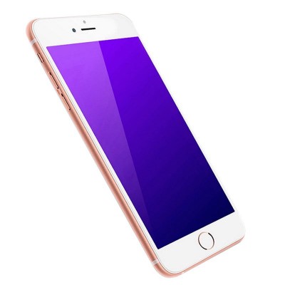 Захисне скло Baseus 0.23 PET Soft 3D Anti-Blue light Tempered Glass Film for iPhone 7 Pus White  Захисне скло для iPhone
   2 