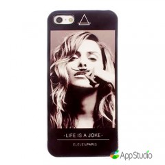Чохол силікон Life is A JOKE iPhone 6 Women
