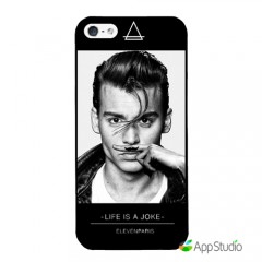 Чохол силікон Life is A JOKE for iPhone 6 Men