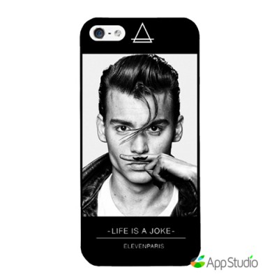 Чехол силикон Life is A JOKE for iPhone 6 Men  Чехлы для iPhone