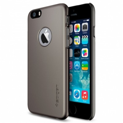 Чохол Spigen Case Thin Fit A Series Metal Slate For iPhone 6 Plus  Чохли для iPhone
