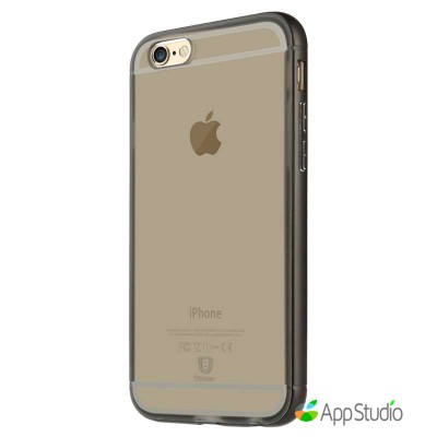 Чохол Baseus Golden Series For iPhone 6/6S Transparent Black  Чохли для iPhone
