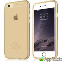 Чохол Baseus Golden Series For iPhone 6/6S Transparent Gold