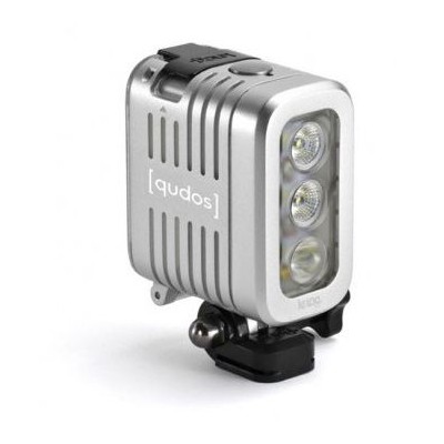 LED ліхтар для GoPro Qudos Action Silver (11629S)  Аксесуари для екшн камер
