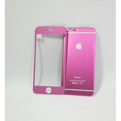 Захисне скло magic Glass for iPhone 6/6S Pink metall  Захисне скло для iPhone
