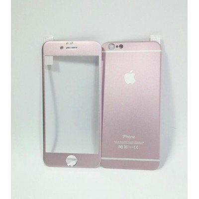 Захисне скло magic Glass for iPhone 6 Light Pink metall  Захисне скло для iPhone
