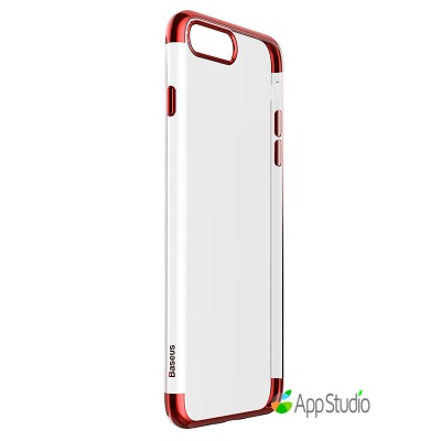 Чохол Baseus Shining Case (TPU) For iPhone 7 Plus Red  Чохли для iPhone
