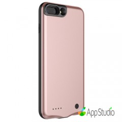 Чохол із акумулятором Baseus Geshion Backpack Power Bank 2500MAH для iPhone 7 Plus Rose Gold