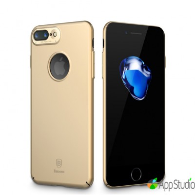 Чохол Baseus Simpleds Case для iPhone 7 Plus Gold  Чохли для iPhone
