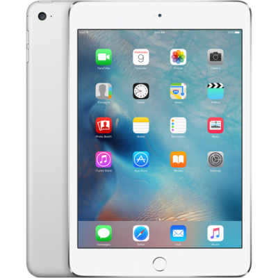 Apple iPad mini 4 Wi-Fi + Cellular 16GB Silver  iPad
