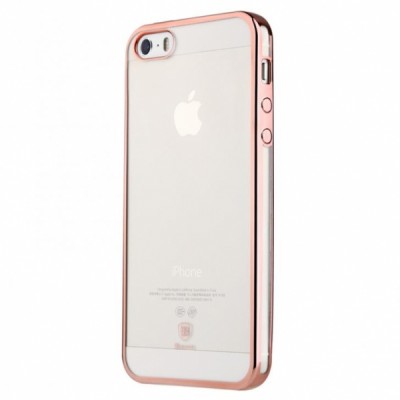 Чехол Baseus Glitter Case For iPhone 5/5s/SE Rose Gold  Чехлы для iPhone