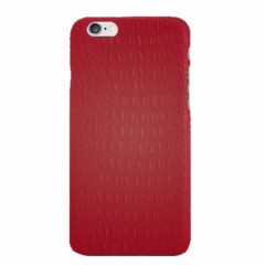 Чохол Leather Case Crocodile For iPhone 6 Red