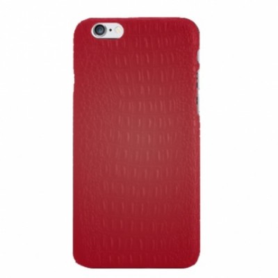 Чохол Leather Case Crocodile For iPhone 6 Red  Чохли для iPhone
