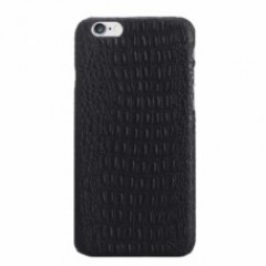 Чохол Leather Сase Crocodile For iPhone 6 Black