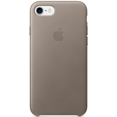 Чохол Apple iPhone 7 Leather Case - Taupe  Чохли для iPhone
