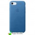 Чохол Apple iPhone 7 Leather Case - Sea Blue  Чохли для iPhone
   1 