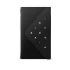 Чохол-конверт with Crystals from SWAROVSKI Window Wallet for iPhone 6 Black