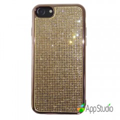 Чохол Luxury Crystal TPU Case для iPhone 7 Rose Gold