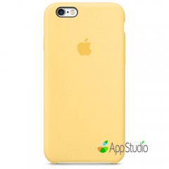 Чохол Apple iPhone 6/6S Plus Silicone Case - Yellow копія