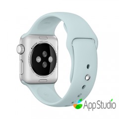 Ремінець Apple Watch 42mm Turquoise Sport Band копія