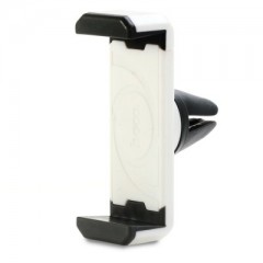 Автомобільний тримач HOCO Mobile holder for car outlet CPH01 White+Gray Автомобільний тримач HOCO Mobile holder for car outlet CPH01 White+Gray