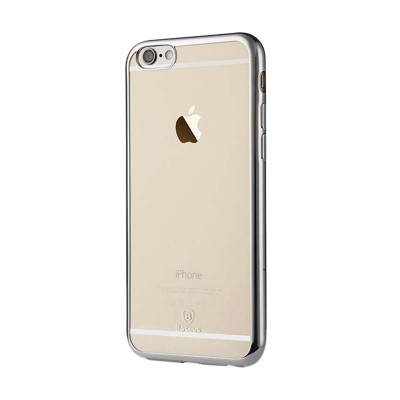 Чехол Baseus Shining Case For iPhone 6/6S Plus Transparent Silver  Чехлы для iPhone