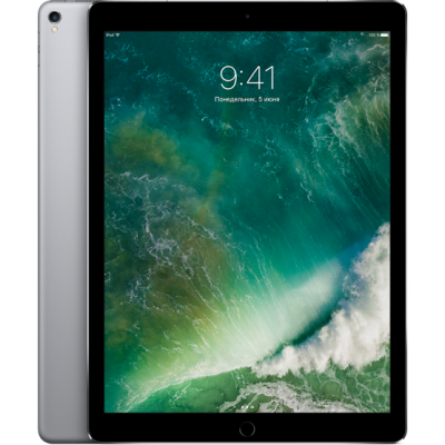 Apple iPad Pro 12.9 Wi-Fi + Cellular 64GB Space Gray (MQED2) 2017  iPad
