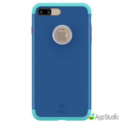 Чохол Baseus Magnetic Ring Case iPhone 7 Plus Dark Blue  Чохли для iPhone
